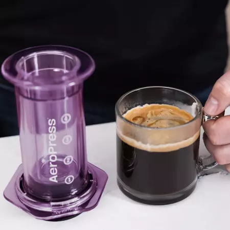 AeroPress Clear Purple | Lázeňská káva