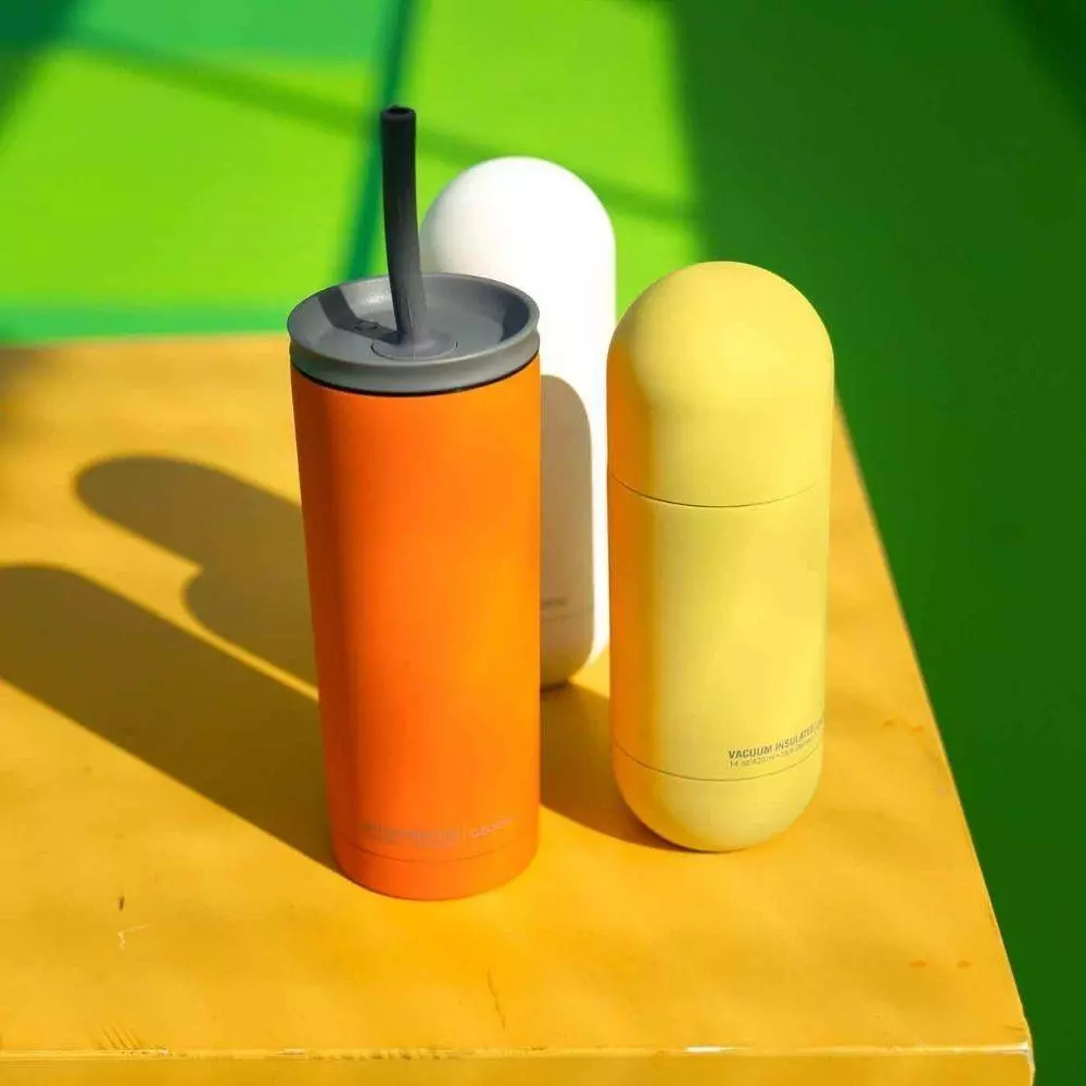 Asobu Orb - žlutá termoska jedinečného tvaru | Lázeňská káva