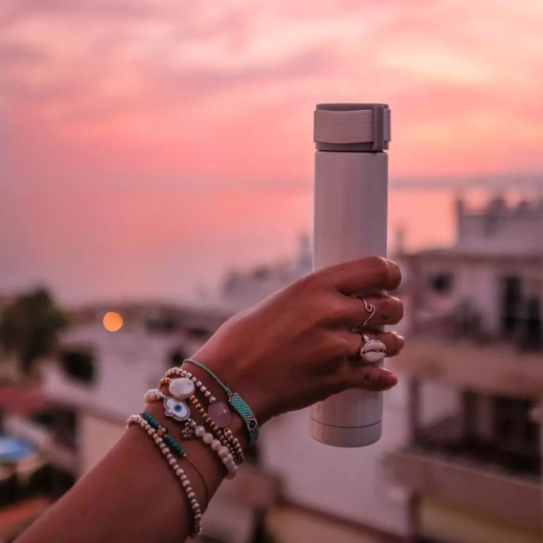 Asobu Skinny Mini 230 ml růžová | Lázeňská káva