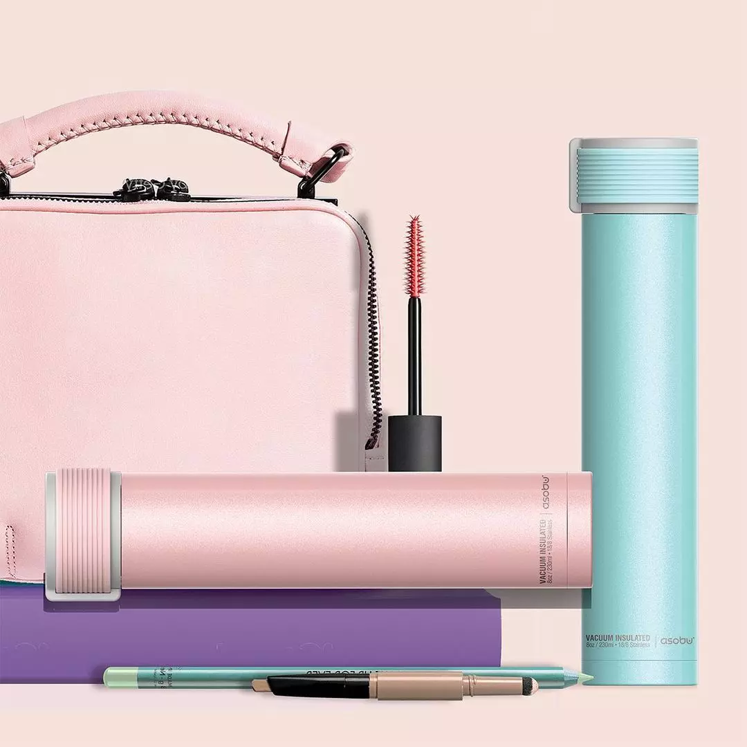 Asobu Skinny Mini 230 ml růžová | Lázeňská káva