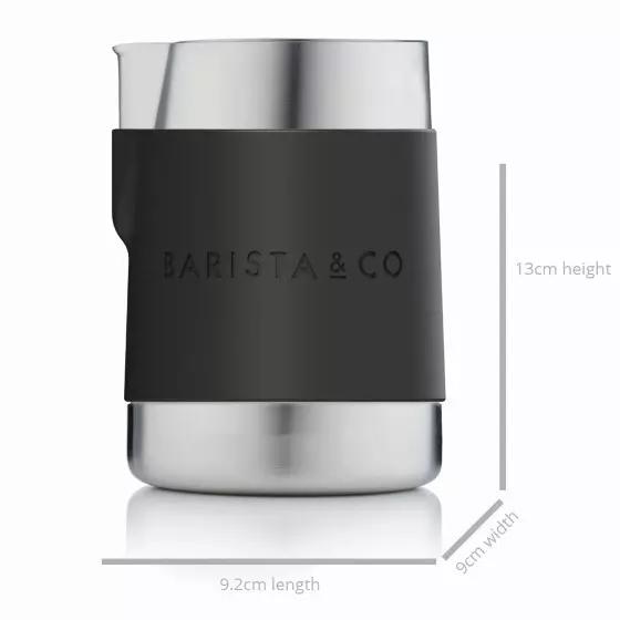 Barista & Co Shorty Steel 600ml konvička na mléko | Lázeňská káva