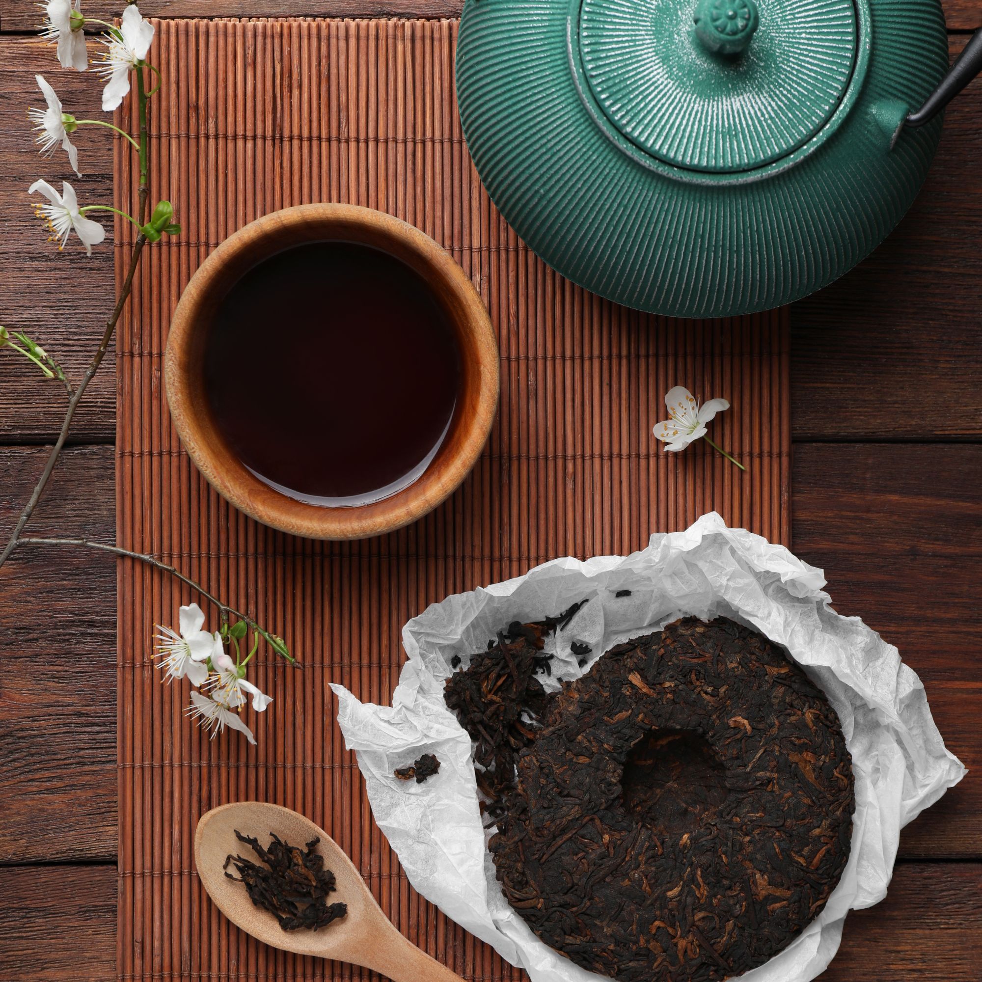Pu Erh Tea | BIO fermentovaný sypaný čaj – s obsahem kofeinu