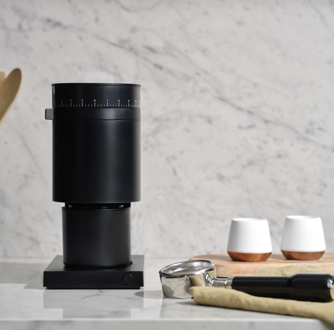 Fellow Opus – černý univerzální kávomlýnek | Lázeňská káva