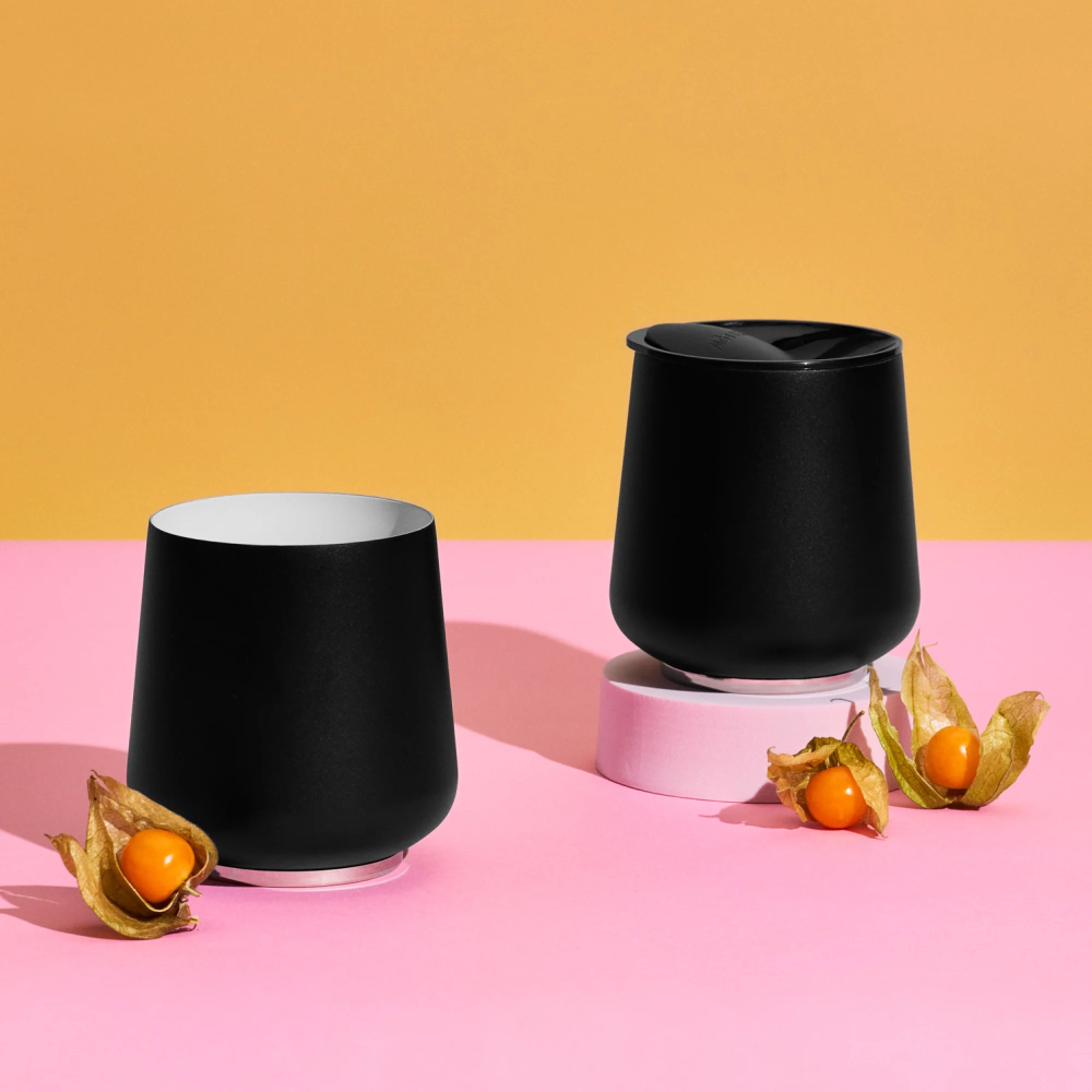 Fellow Ruby Wine Insulated Tumbler - Matte Black 355 ml | Lázeňská káva