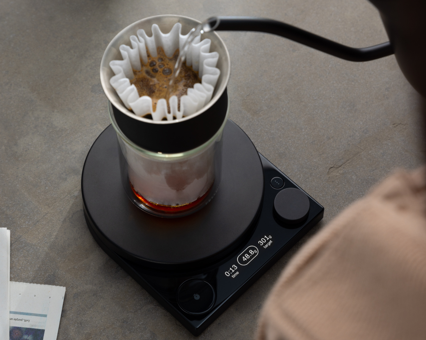 Baristická váha Fellow Tally Pro Precision Scale | Lazenskakava.cz