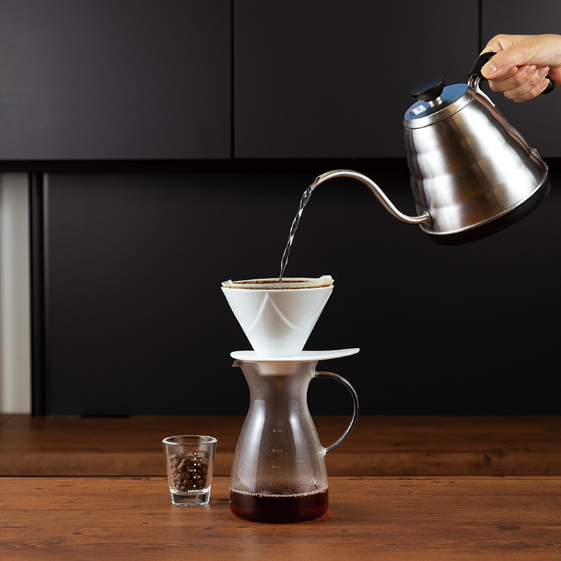 Hario V60 One Pour Dripper Mugen černý | Lázeňská káva
