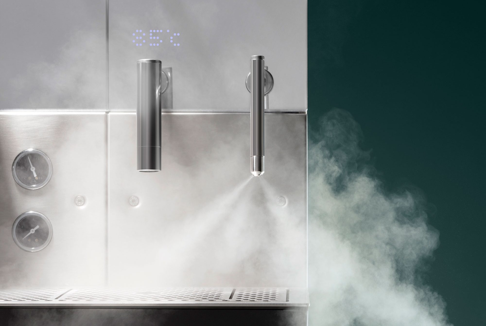 Kávovar IBERITAL: Vision 2 Gr, černý | Lázeňská káva