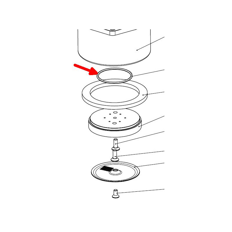Lelit těsnění difuzoru – řada Home | Lázeňská káva