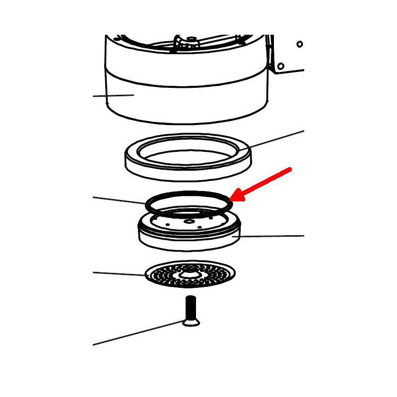 Lelit těsnění difuzoru – řada Profi | Lázeňská káva