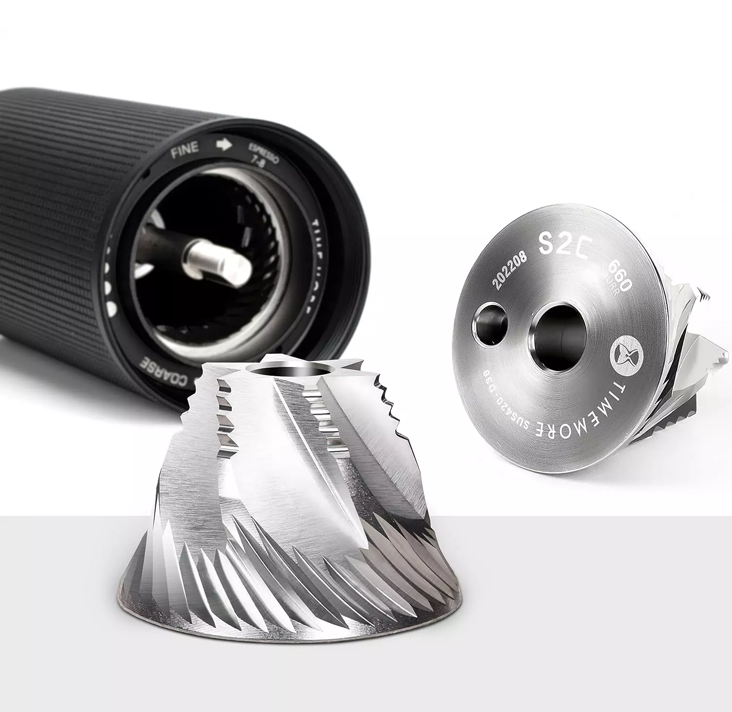 Timemore C3 ESP PRO černý – cestovní ruční mlýnek