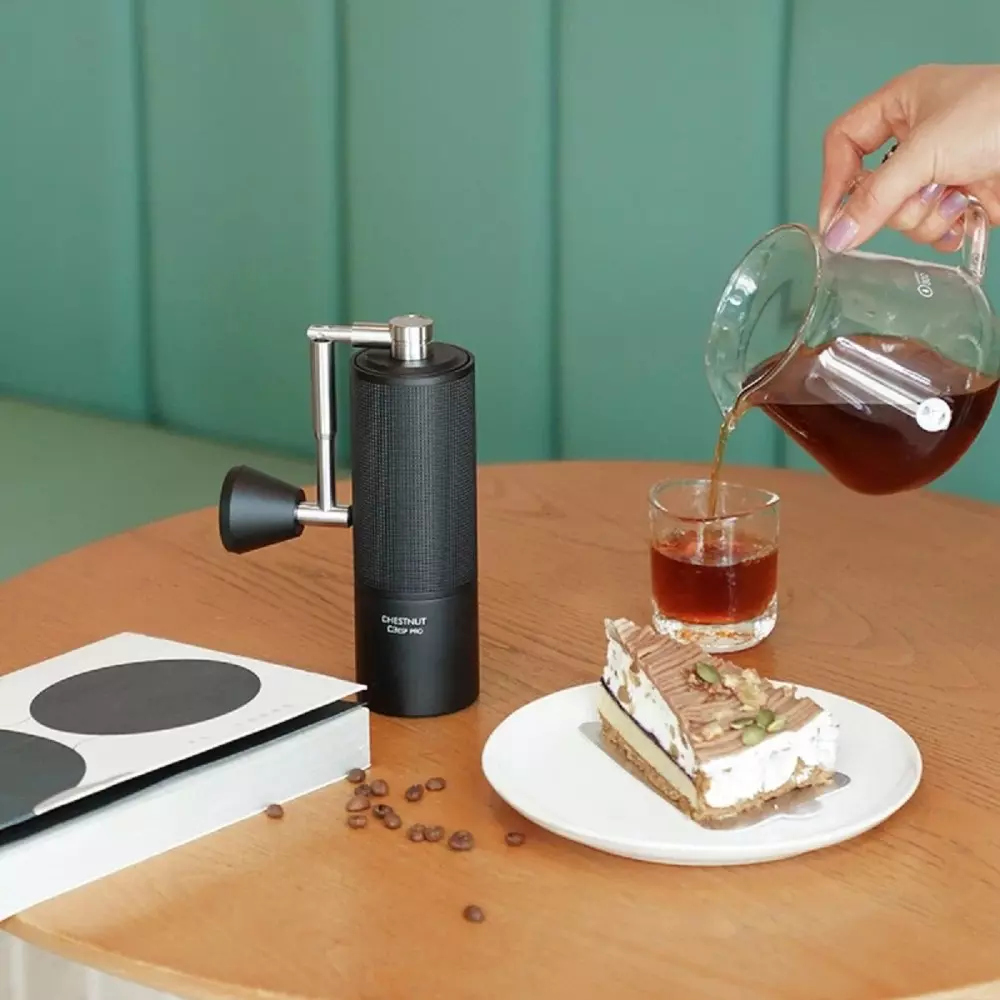 Timemore C3 ESP PRO černý – cestovní ruční mlýnek