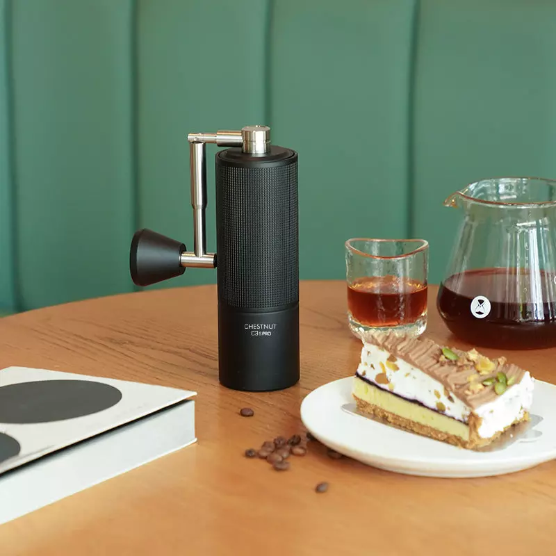 Timemore C3S PRO černý – ruční mlýnek na kávu | Lázeňská káva