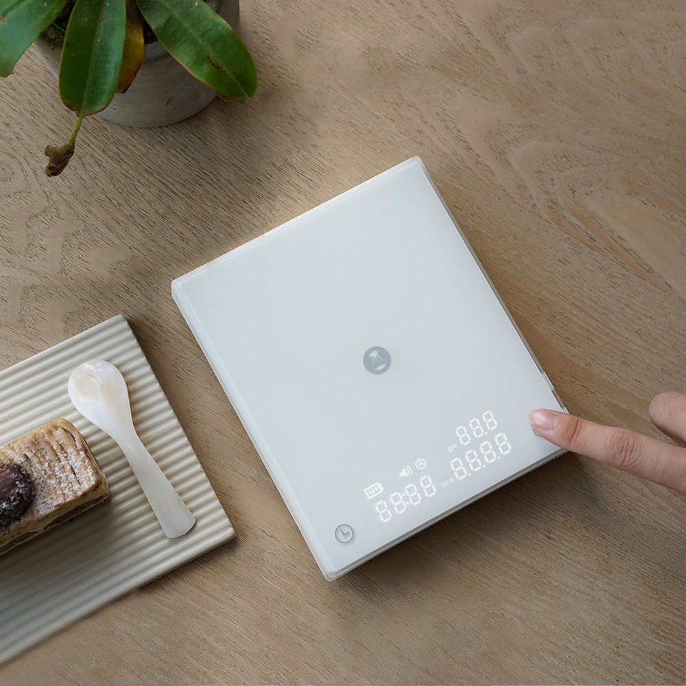 Timemore Basic 2 bílá digitální váha | Lázeňská káva