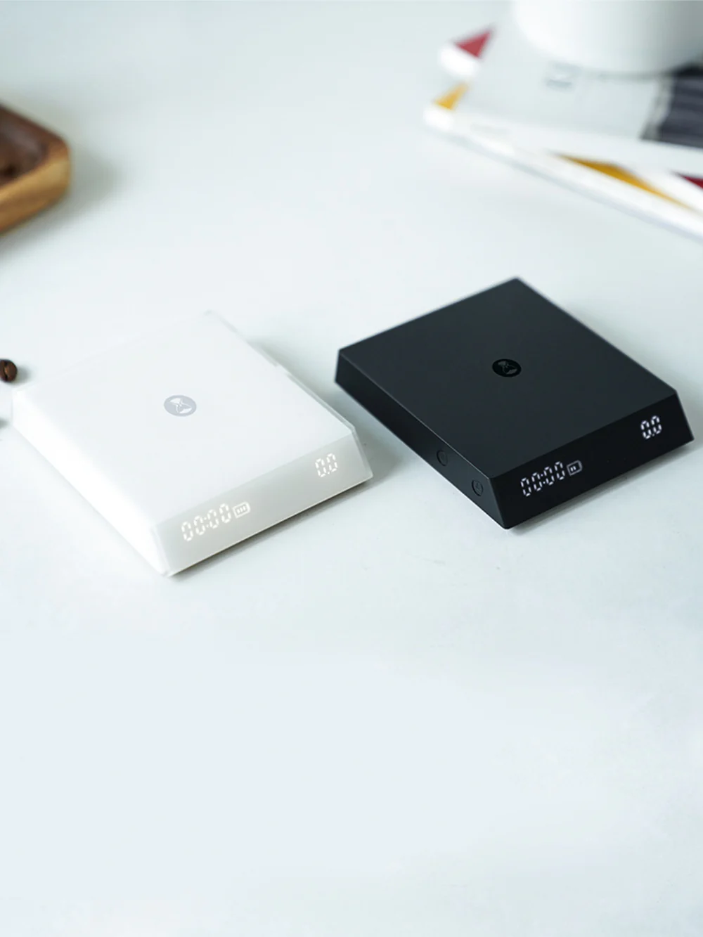 Bílá baristická váha Timemore Black Mirror Nano | Lázeňská káva