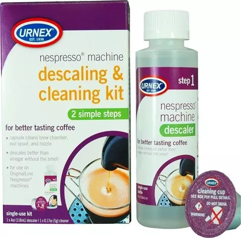 Urnex Nespresso sada pro odvápnění a čištění kávovaru | Lázeňská káva
