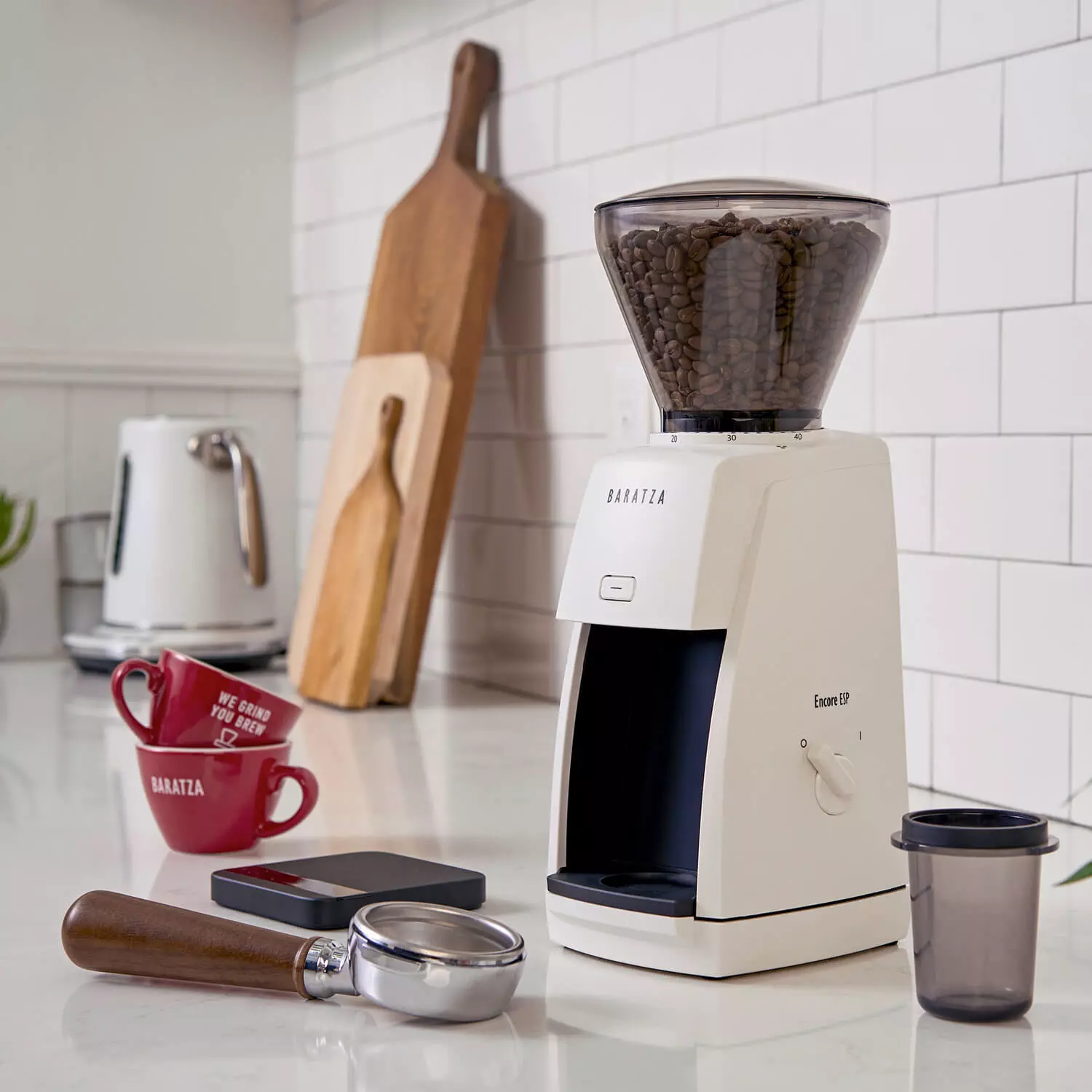 Baratza Encore ESP elektrický mlýnek na kávu bílý | Lázeňská káva