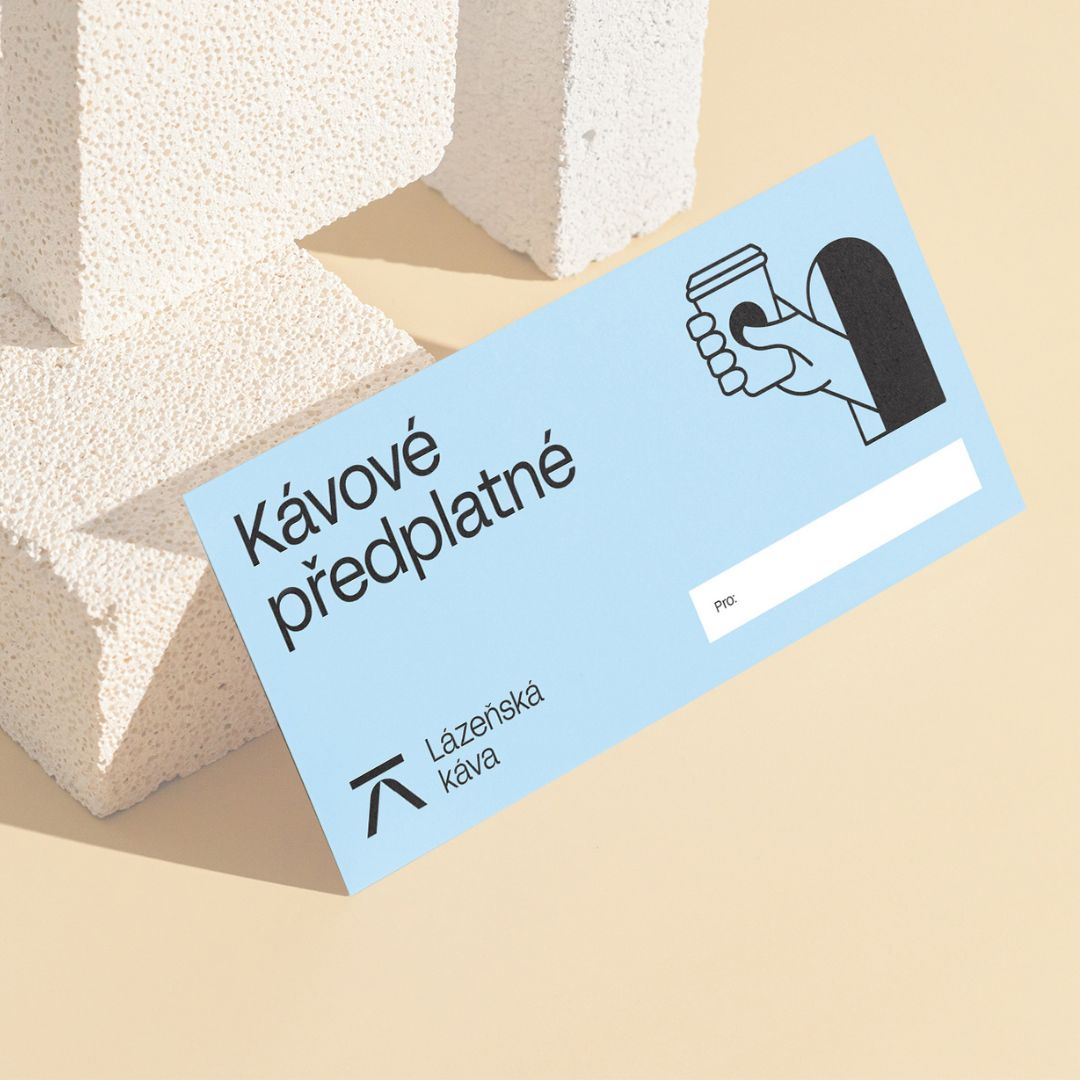 Dárkový poukaz na kávové předplatné – z pražírny k vám domů | Lázeňská káva